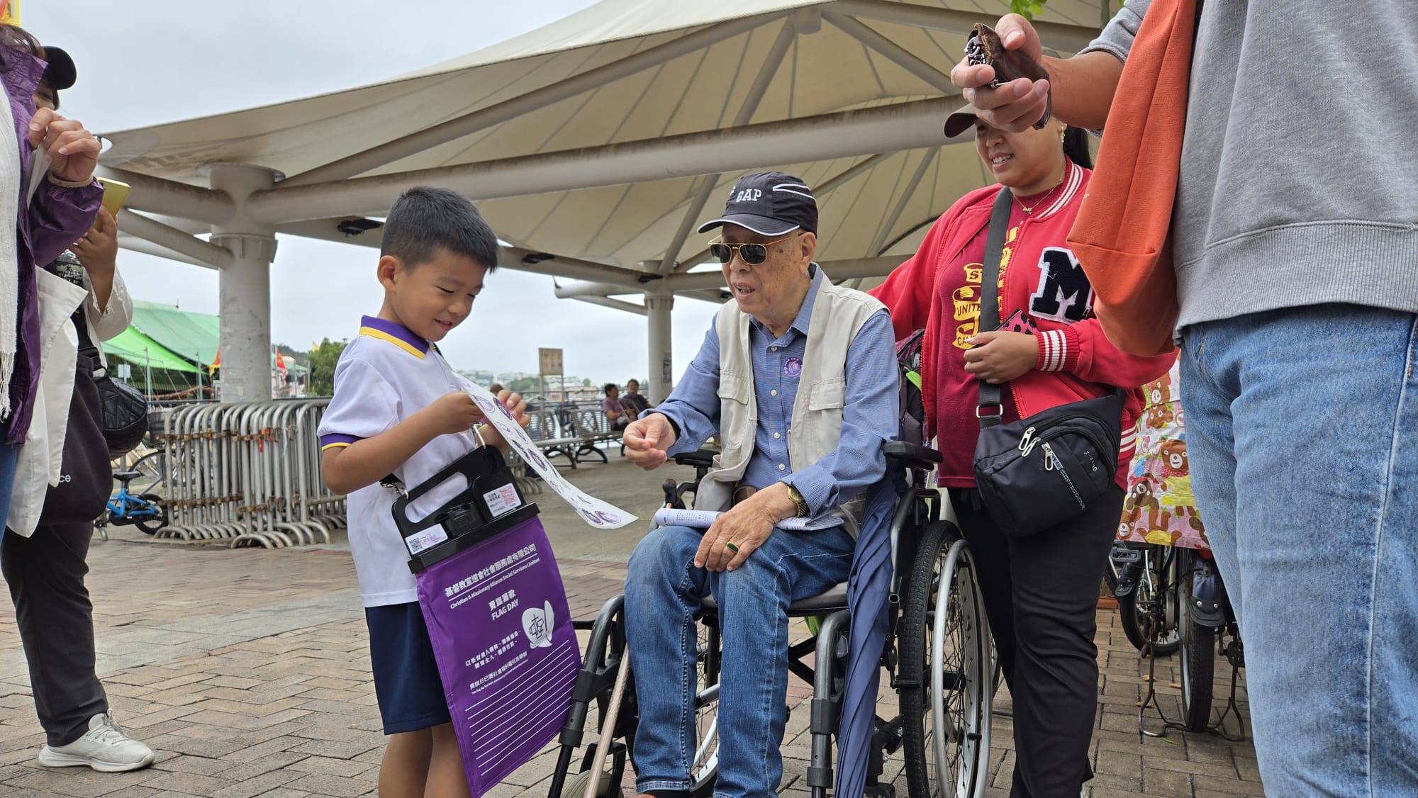 CMA Social Service Flag Day