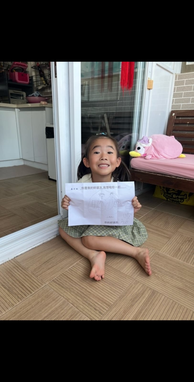 K3 Received a letter from their good friend